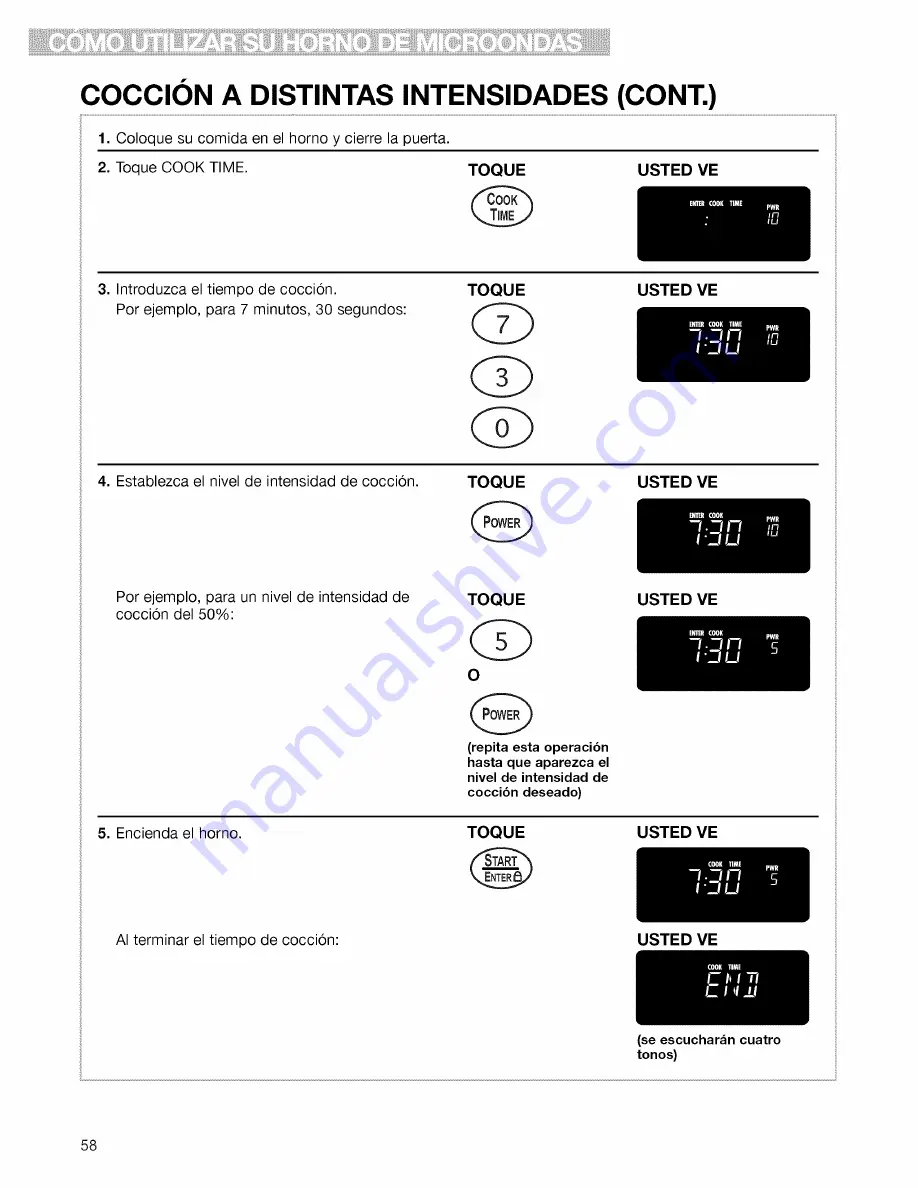 Kenmore 665.61683 Скачать руководство пользователя страница 58