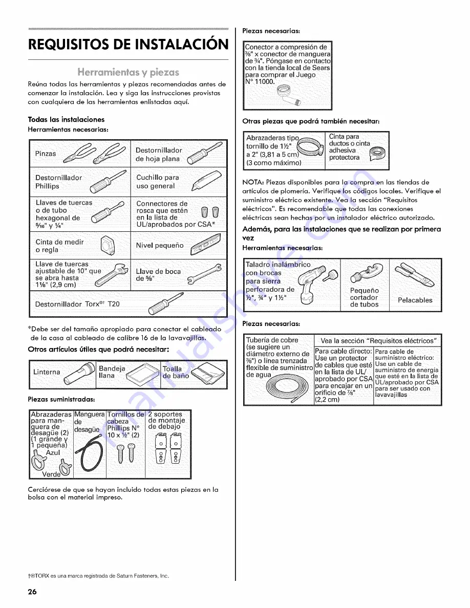 Kenmore 665 Prefix Скачать руководство пользователя страница 26