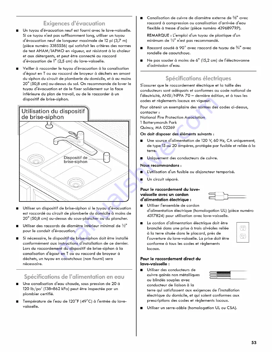 Kenmore 665 Prefix Скачать руководство пользователя страница 53