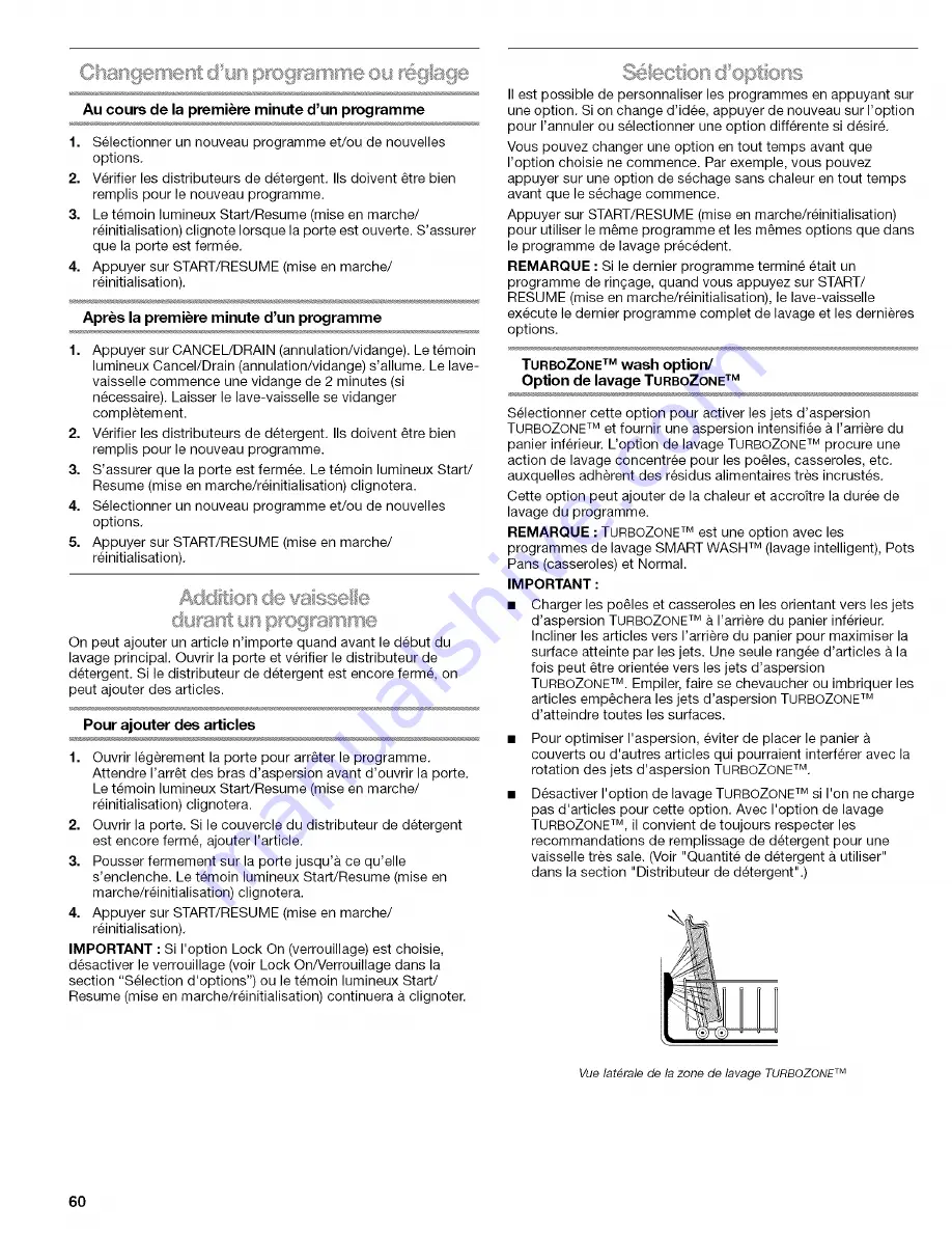 Kenmore 66513 Use And Care Manual Download Page 60