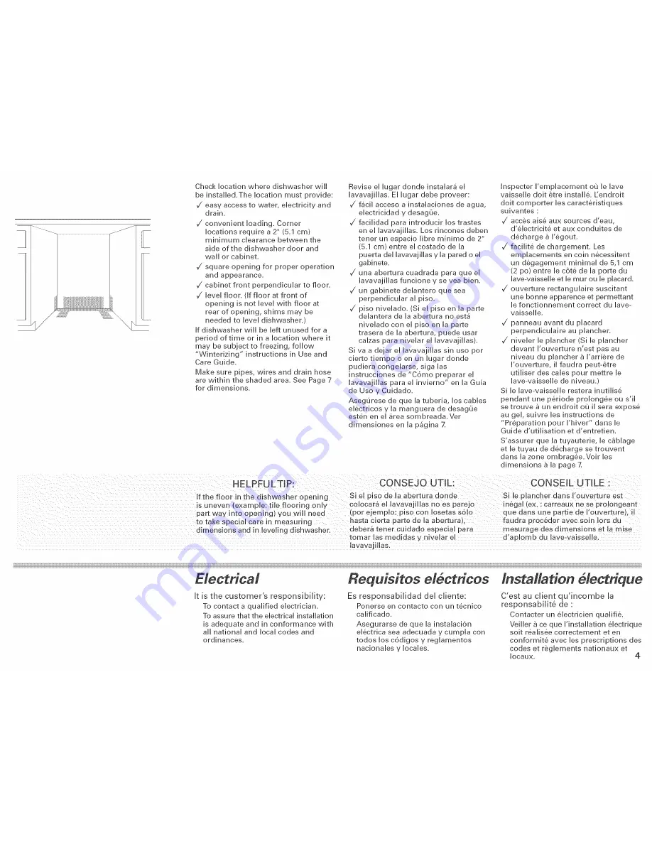 Kenmore 66513402K901 Installation Instructions Manual Download Page 5