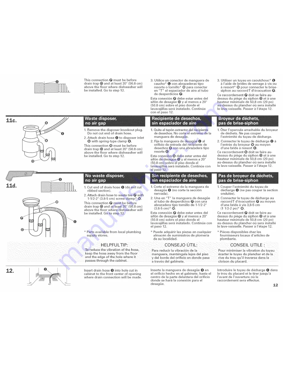 Kenmore 66513402K901 Installation Instructions Manual Download Page 13