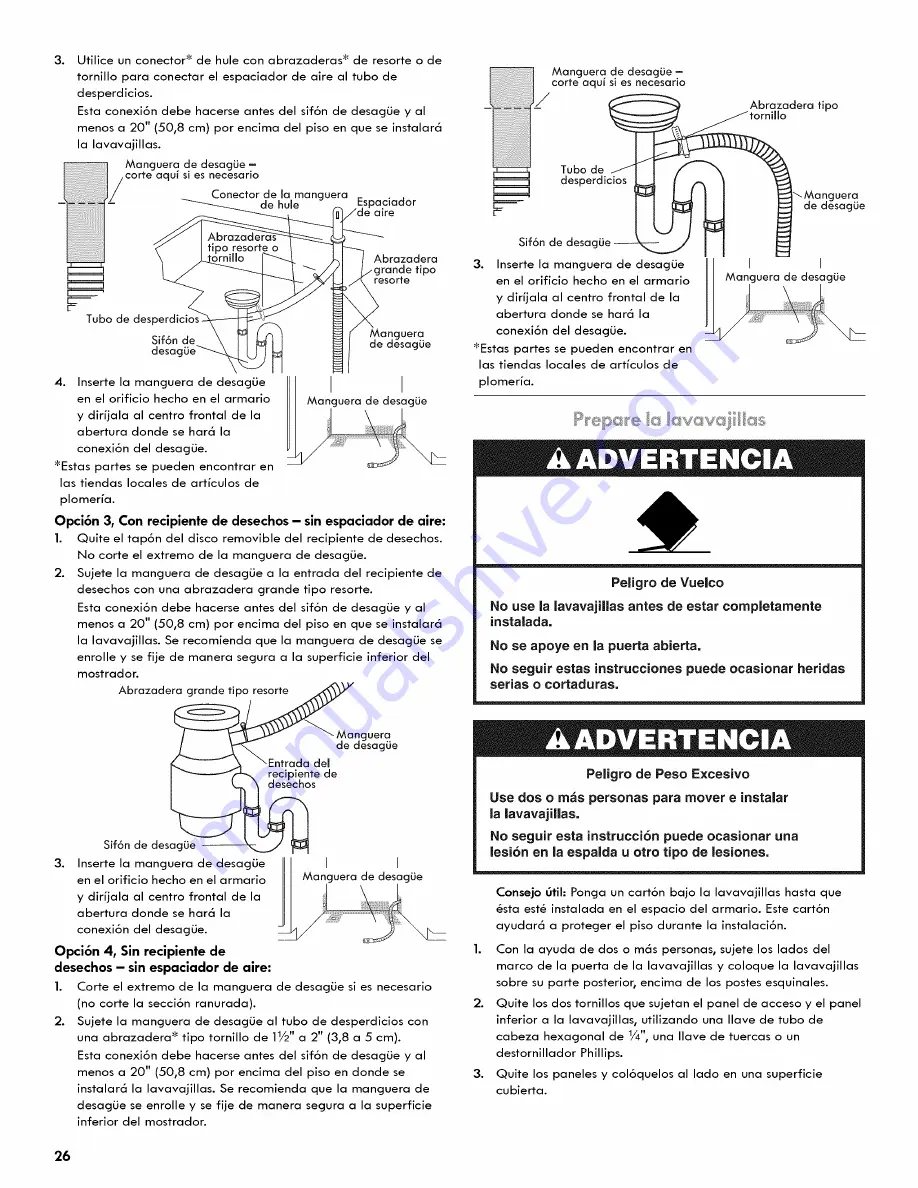 Kenmore 66513966K010 Installation Instructions Manual Download Page 26