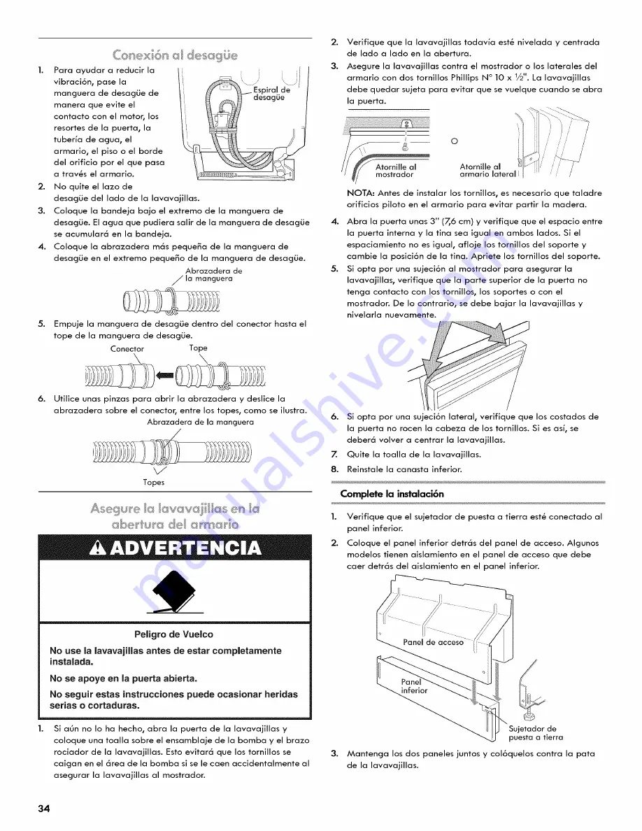 Kenmore 66513966K010 Installation Instructions Manual Download Page 34