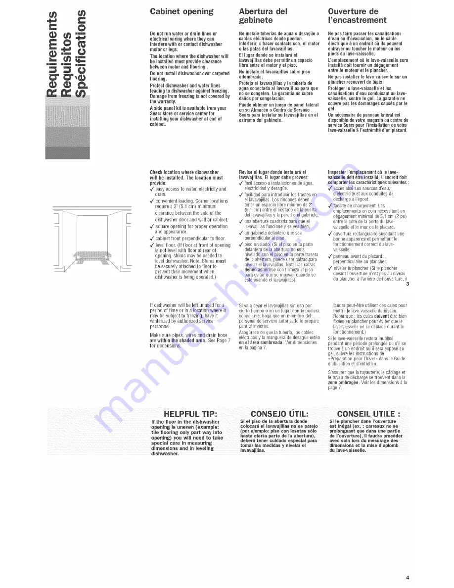 Kenmore 66514353300 Скачать руководство пользователя страница 3