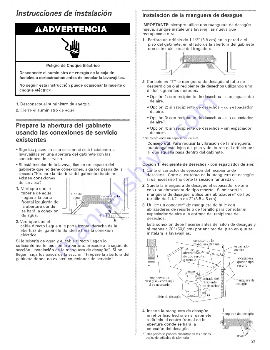 Kenmore 66516012402 Скачать руководство пользователя страница 21