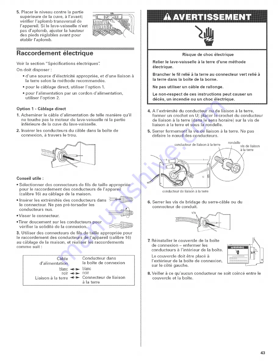 Kenmore 66516012402 Скачать руководство пользователя страница 43