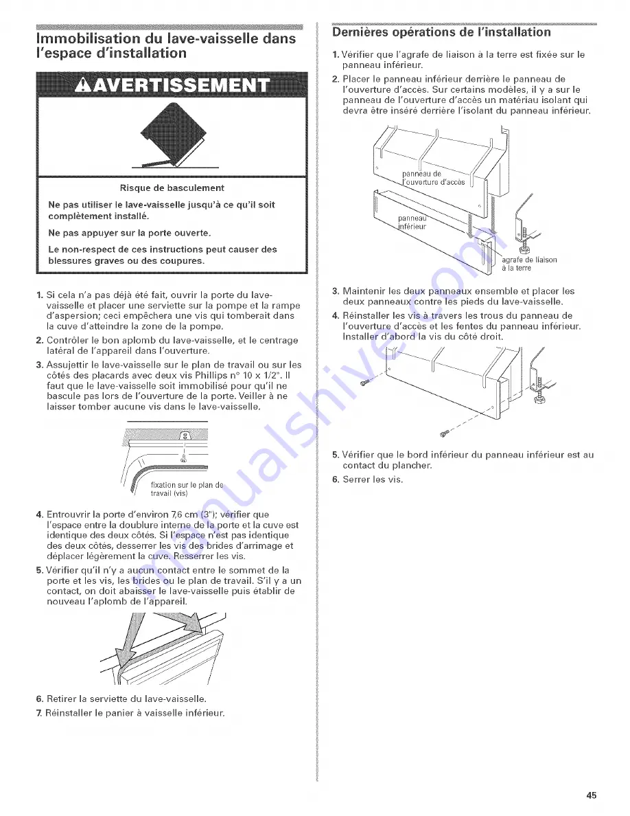 Kenmore 66516012402 Скачать руководство пользователя страница 45