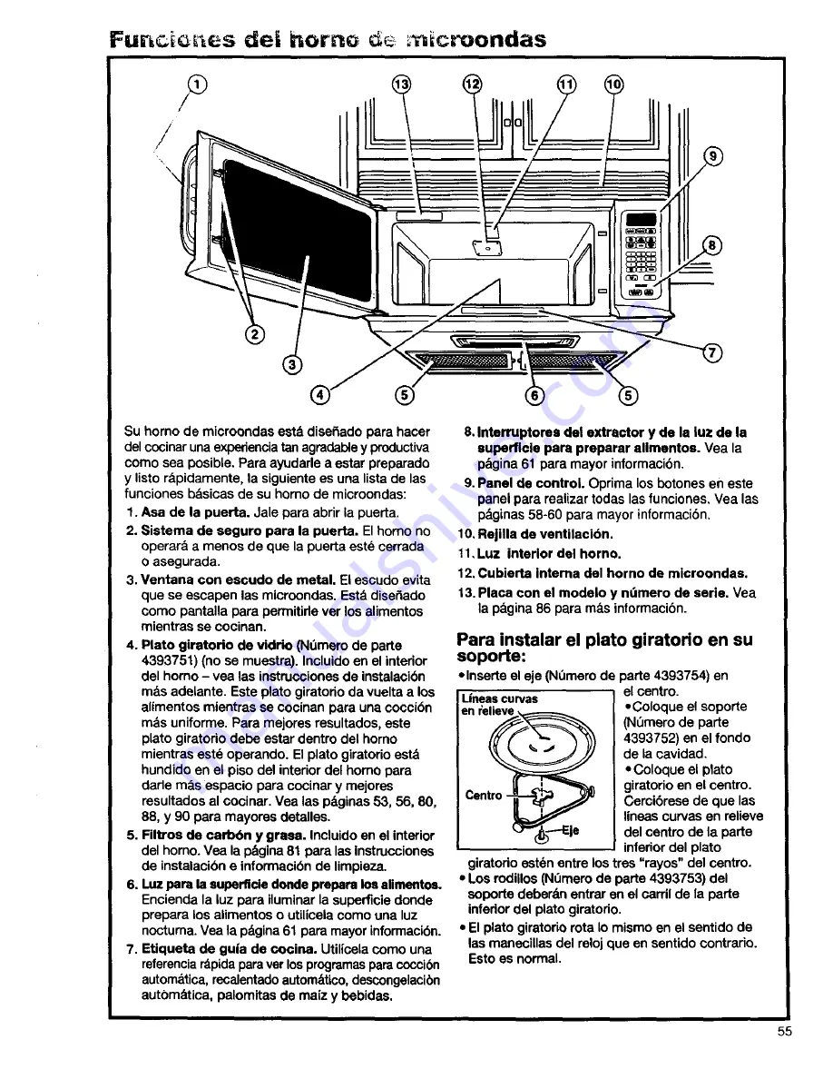 Kenmore 66568600890 Owner'S Manual Download Page 55