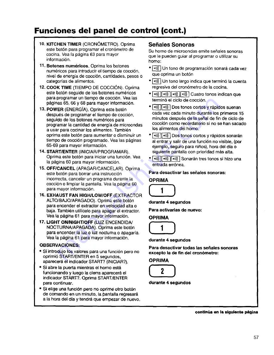 Kenmore 66568600890 Owner'S Manual Download Page 57