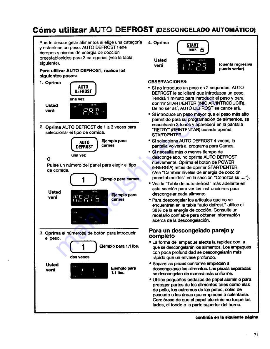 Kenmore 66568600890 Скачать руководство пользователя страница 71