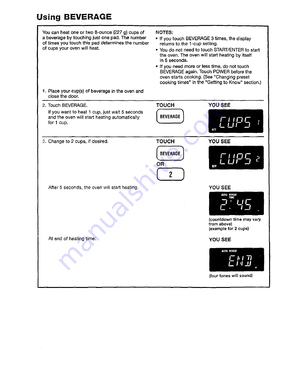 Kenmore 69612 Owner'S Manual Download Page 30