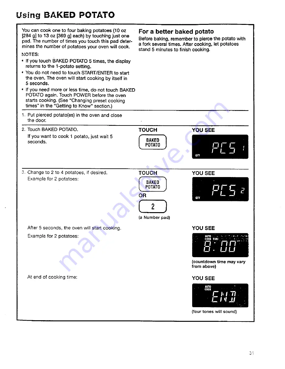 Kenmore 69612 Скачать руководство пользователя страница 31