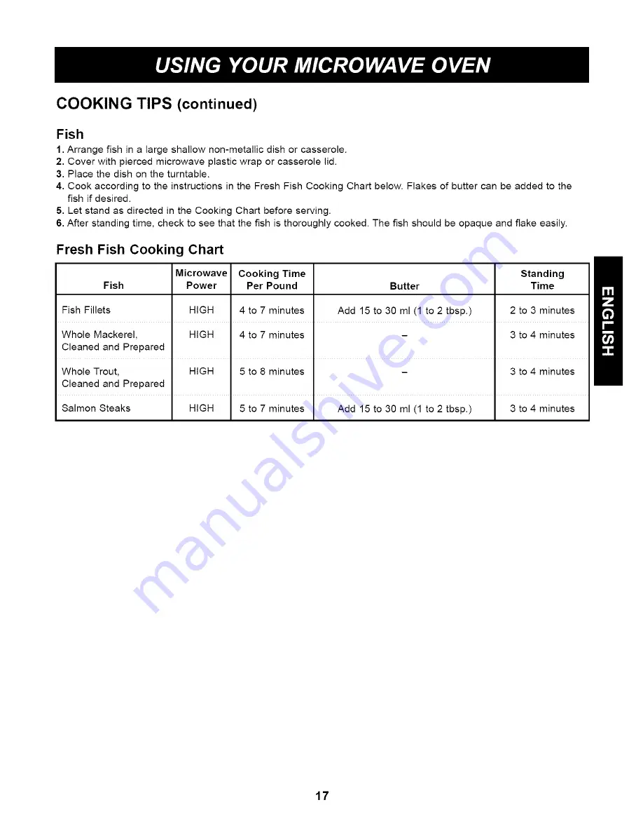 Kenmore 721.61283 Скачать руководство пользователя страница 17