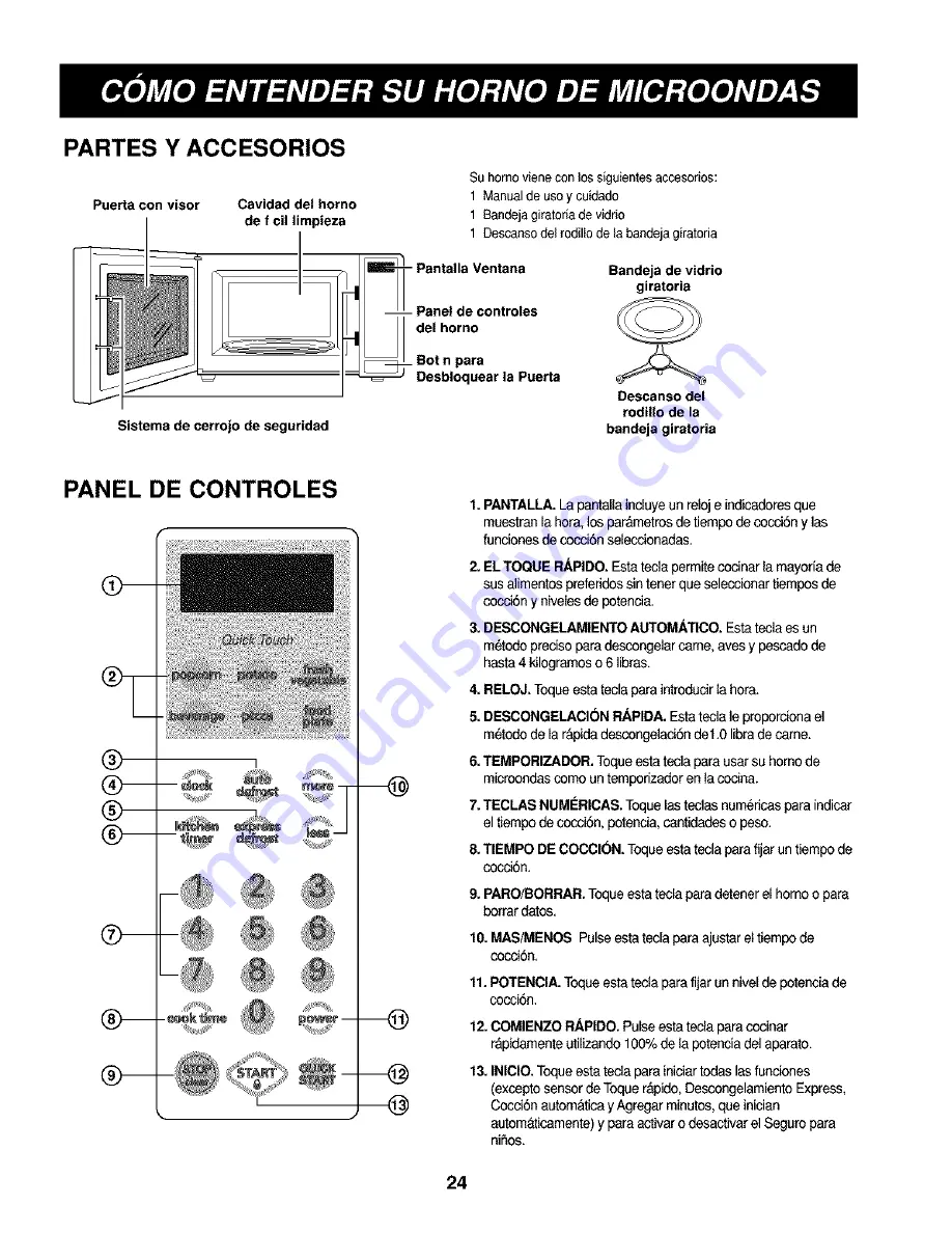 Kenmore 721.62223 Скачать руководство пользователя страница 24