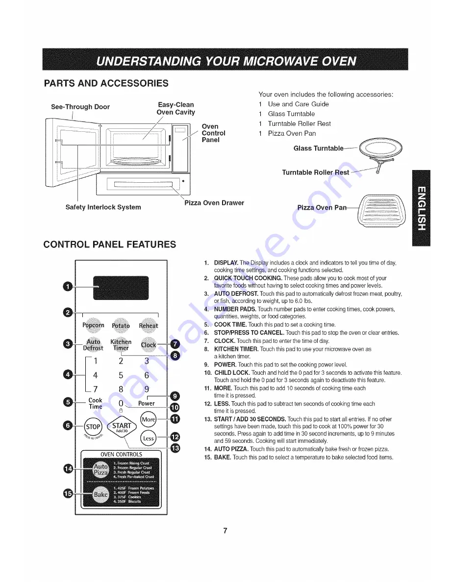 Kenmore 721.66993 Use & Care Manual Download Page 7