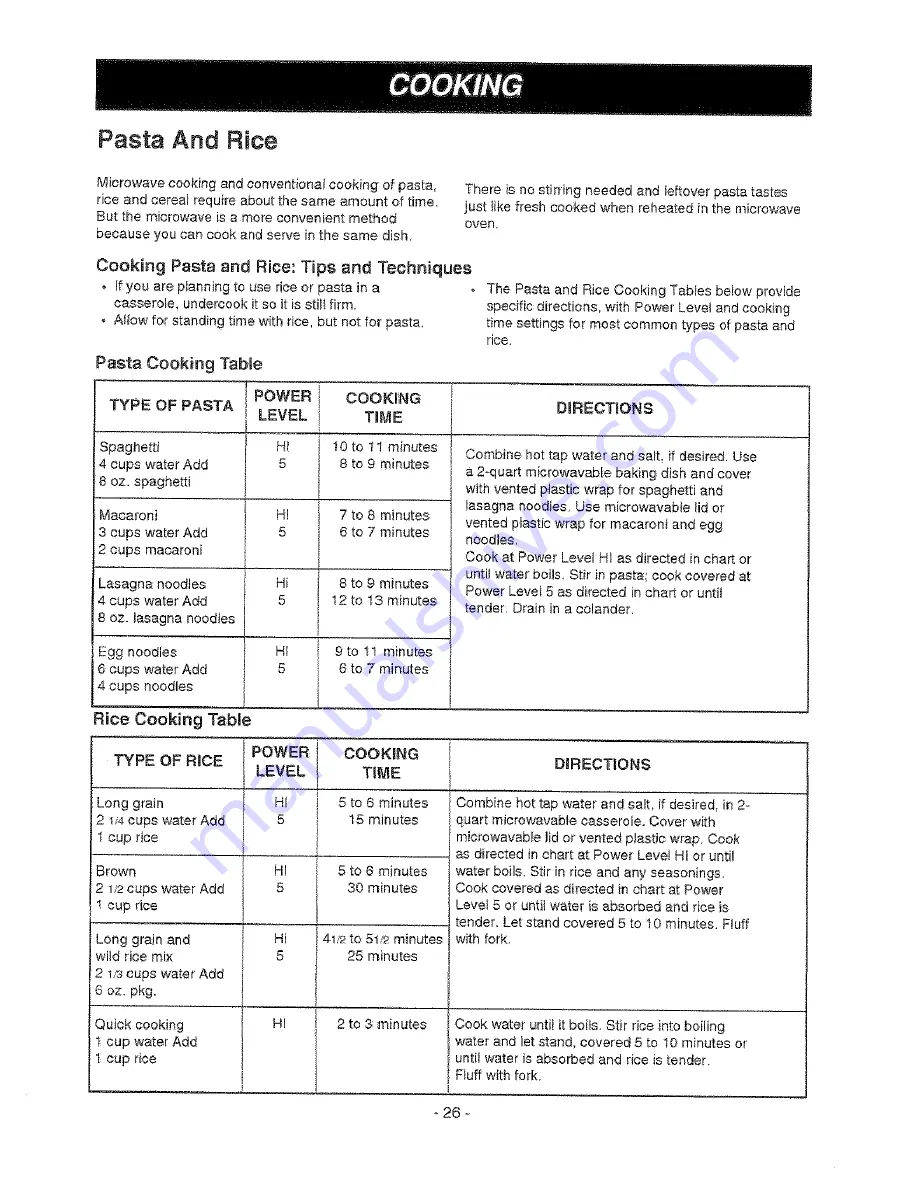 Kenmore 721.676 Owner'S Manual Download Page 26