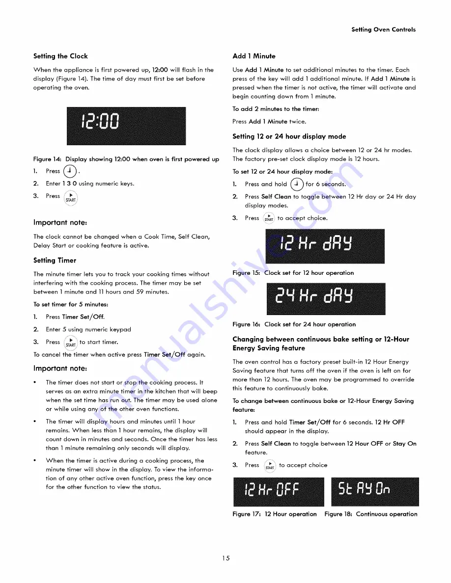 Kenmore 7534 Use & Care Manual Download Page 15