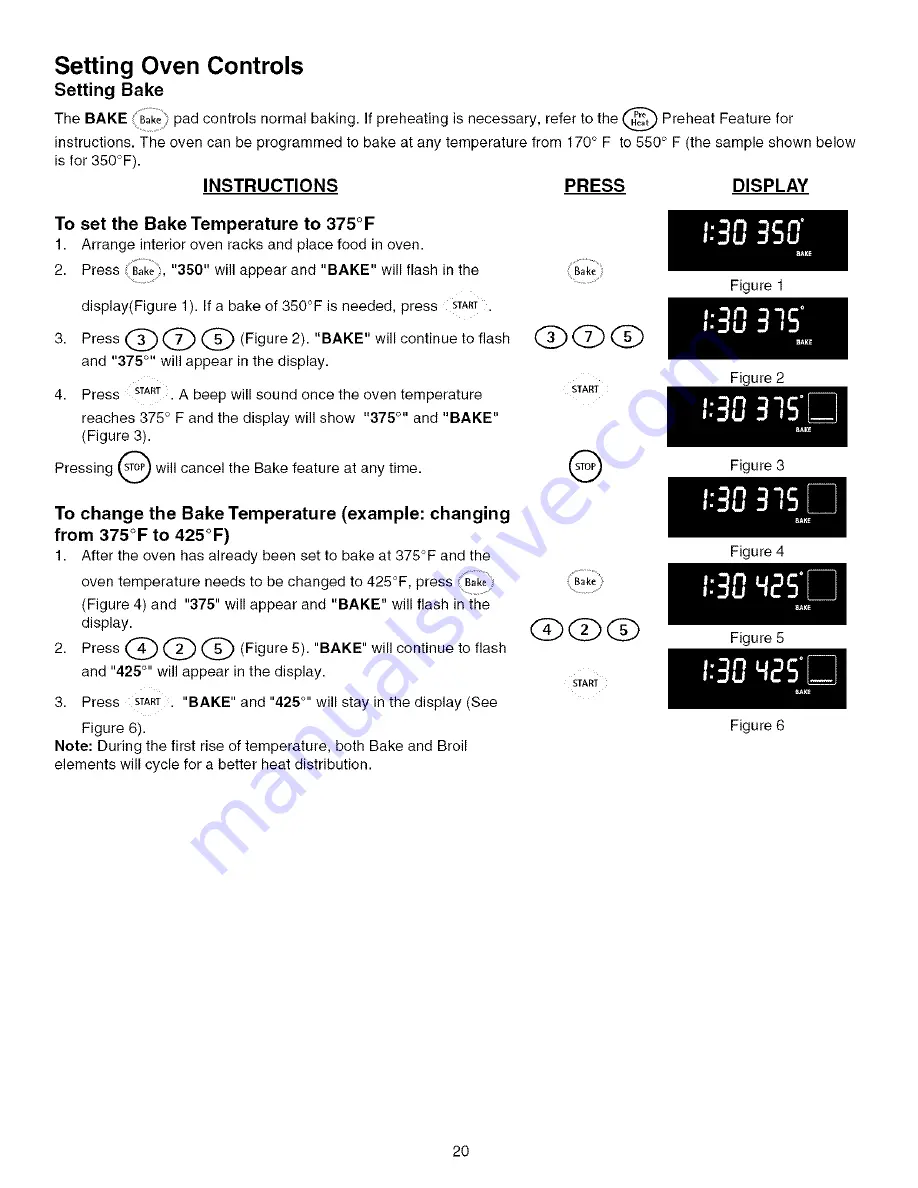 Kenmore 7560 - Elite 40 in. Dual Fuel Range Скачать руководство пользователя страница 20