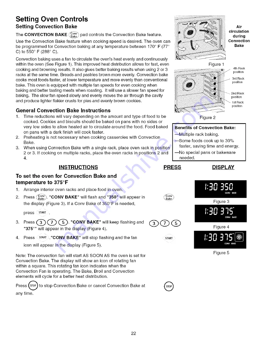 Kenmore 7560 - Elite 40 in. Dual Fuel Range Use & Care Manual Download Page 22