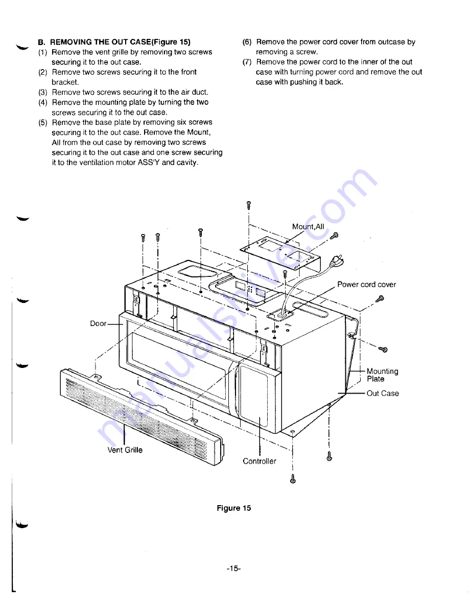 Kenmore 767.8577000 Basic Service Manual Download Page 16