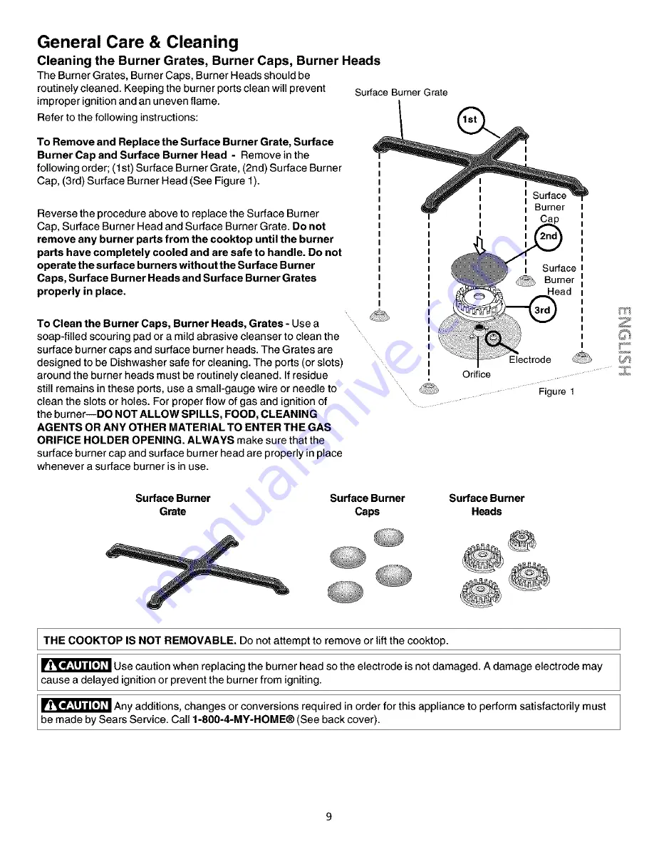 Kenmore 790.3307 Use And Care Manual Download Page 9