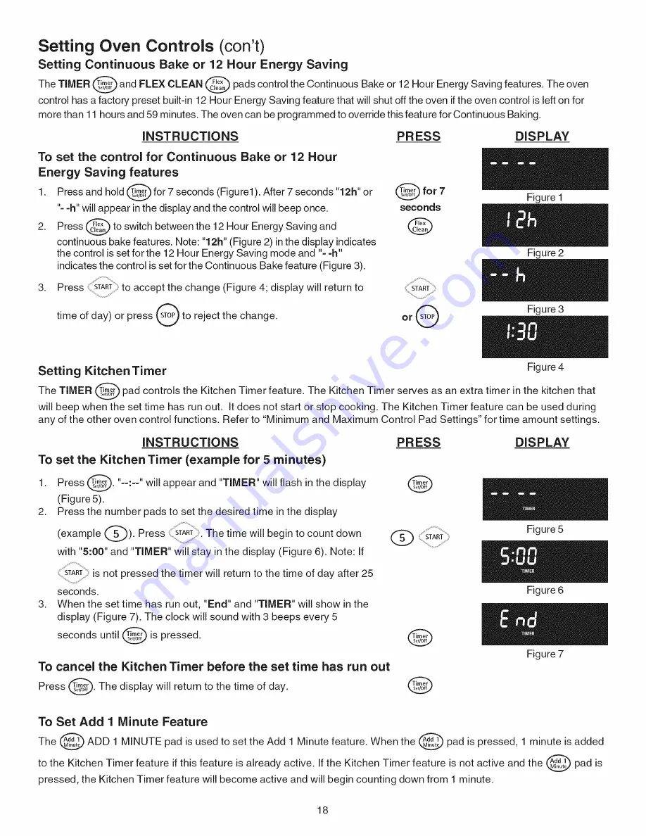 Kenmore 790.4101 Use & Care Manual Download Page 18