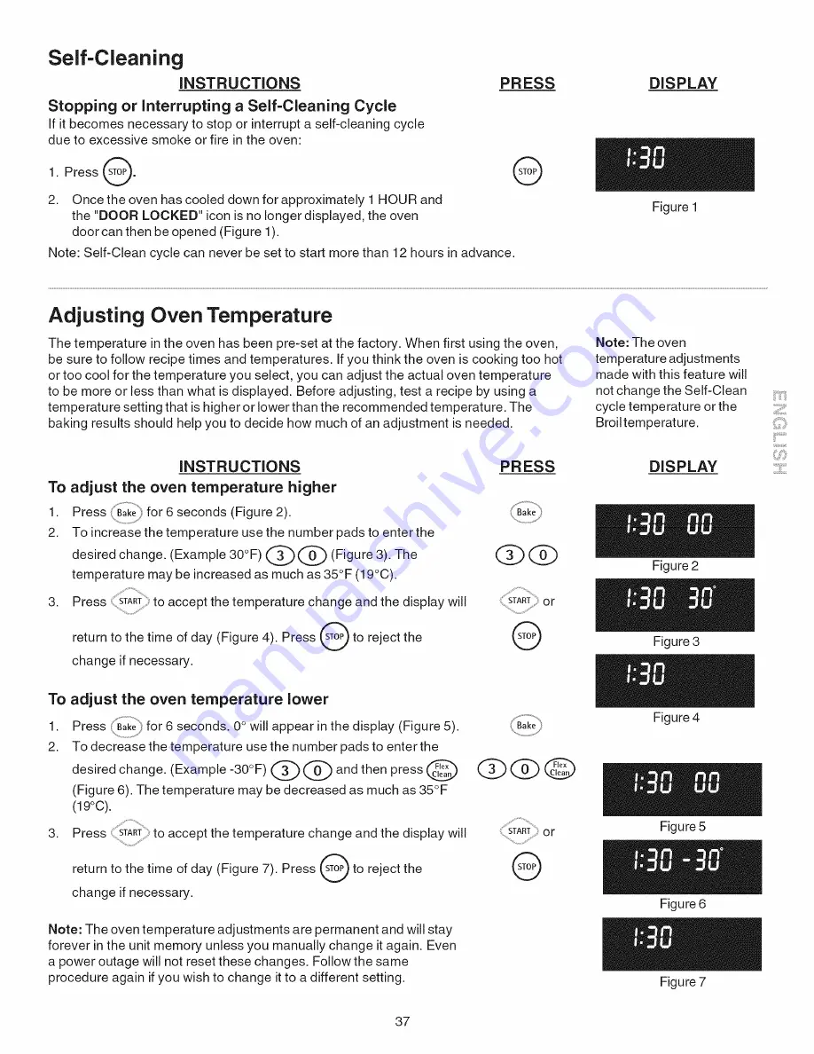 Kenmore 790.4101 Use & Care Manual Download Page 37