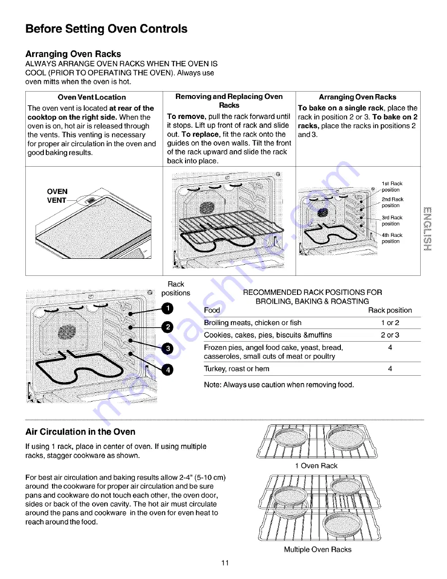 Kenmore 790.46833 Use & Care Manual Download Page 11