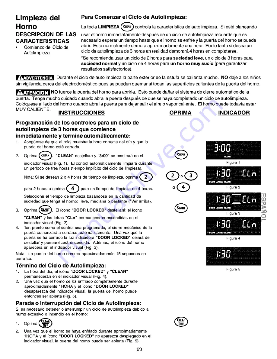 Kenmore 790.46833 Use & Care Manual Download Page 63