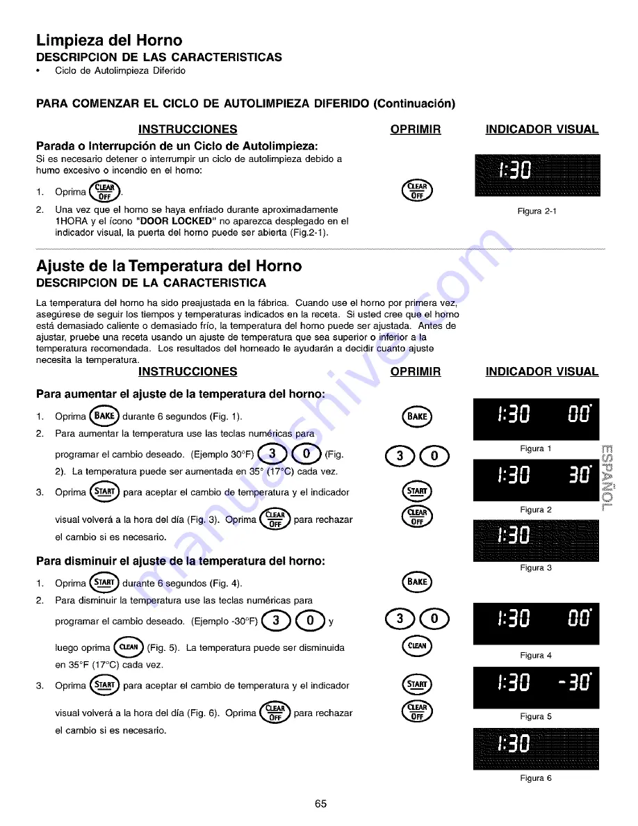 Kenmore 790.46833 Use & Care Manual Download Page 65