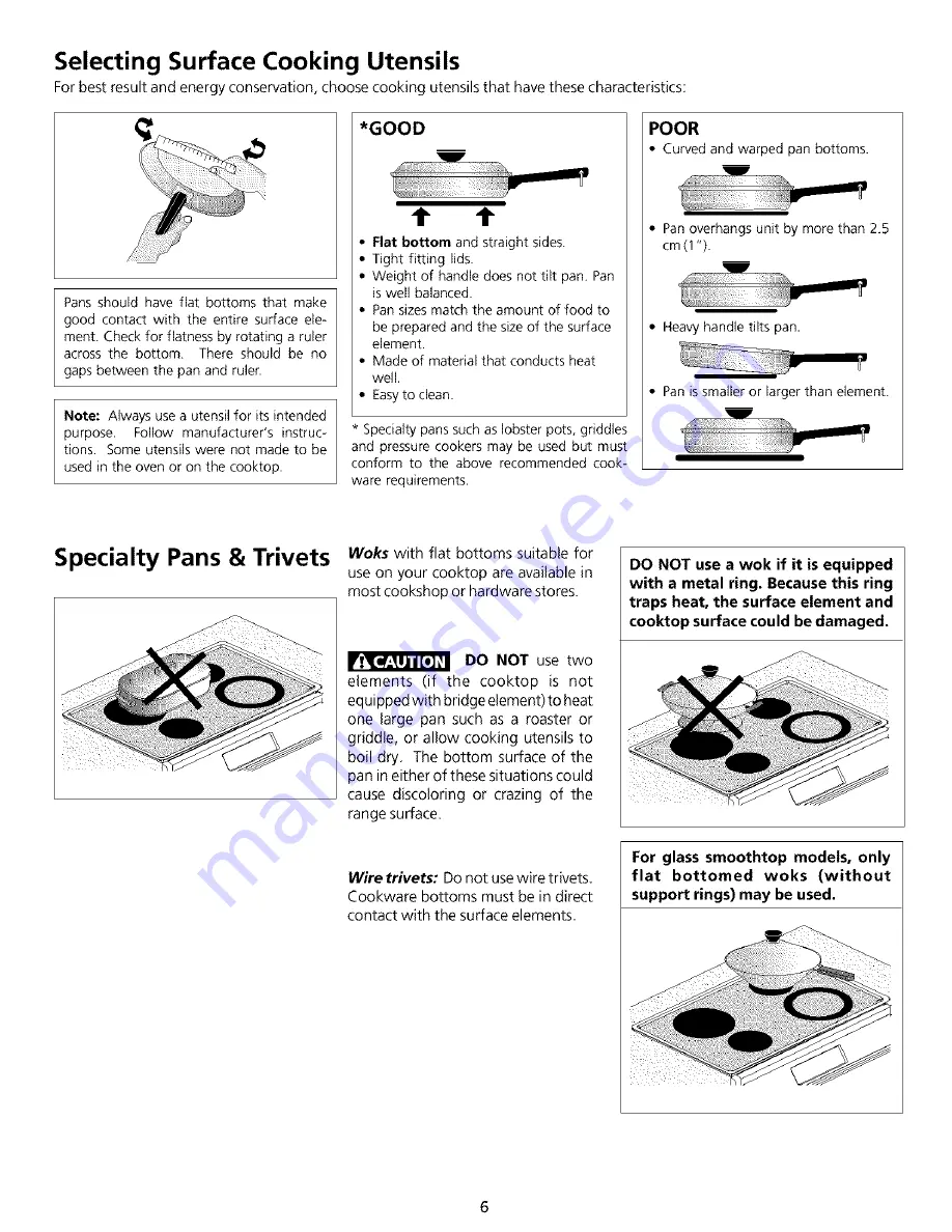 Kenmore 790.46991 Use & Care Manual Download Page 6