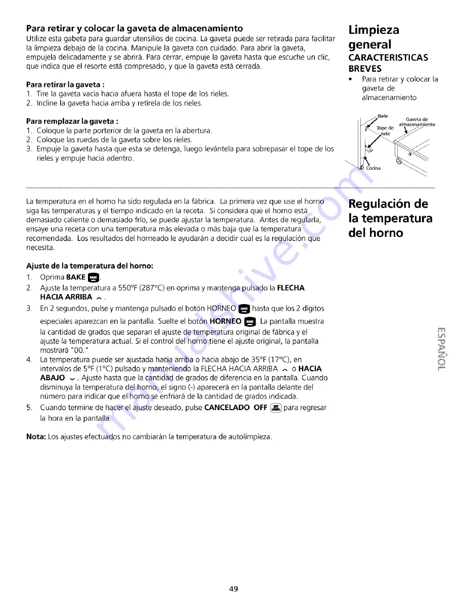 Kenmore 790.46991 Скачать руководство пользователя страница 49