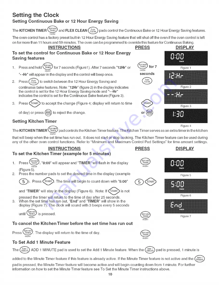 Kenmore 790. 4907 Series Use & Care Manual Download Page 10