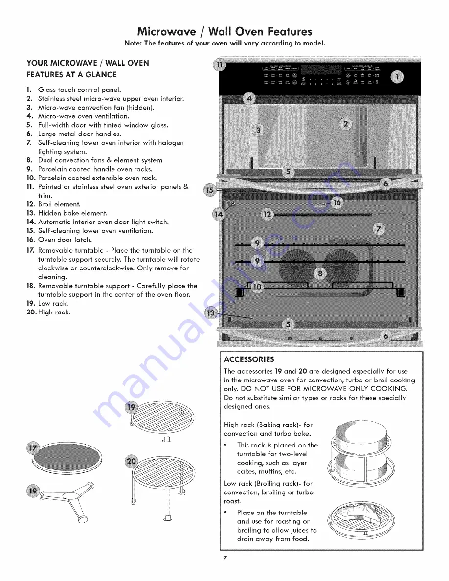 Kenmore 790.4911 Series Use & Care Manual Download Page 7