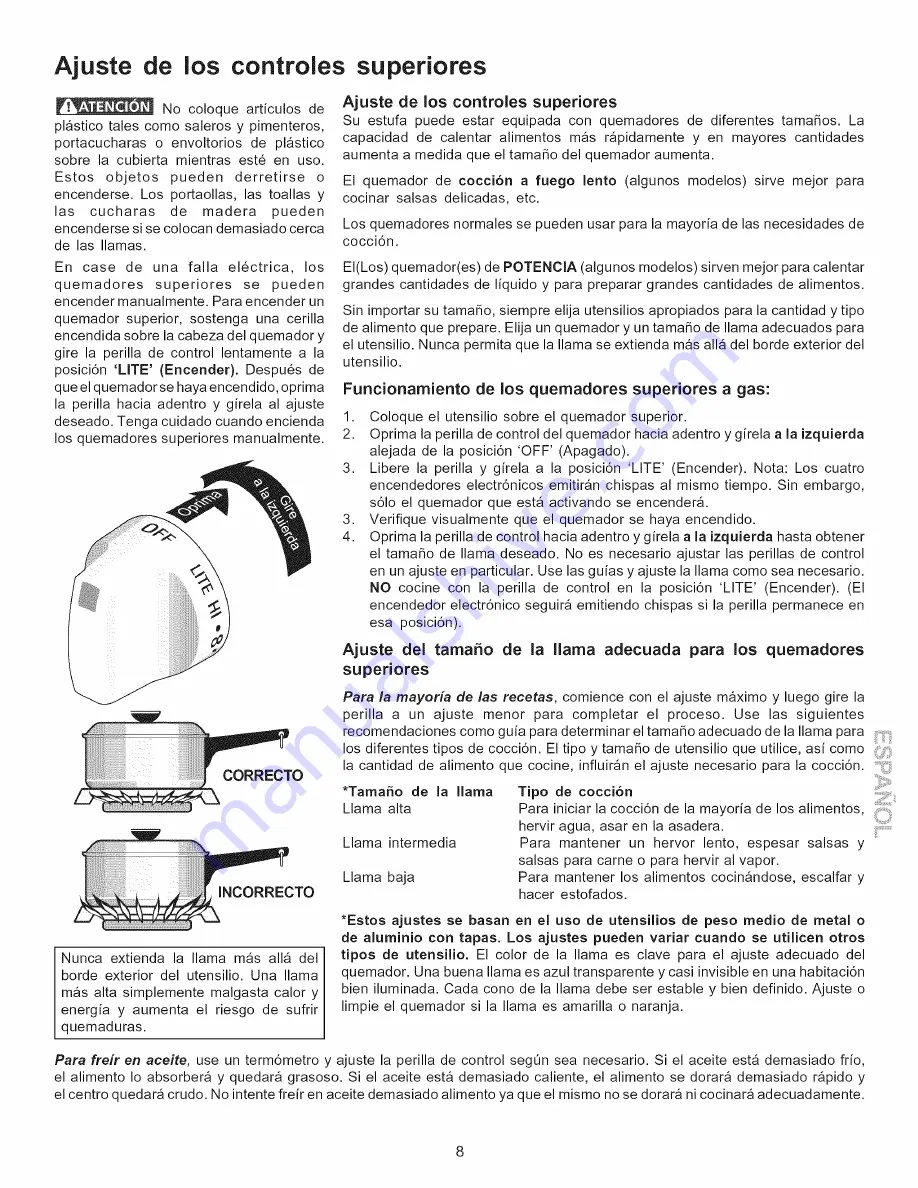 Kenmore 790.7134 Series Use & Care Manual Download Page 23