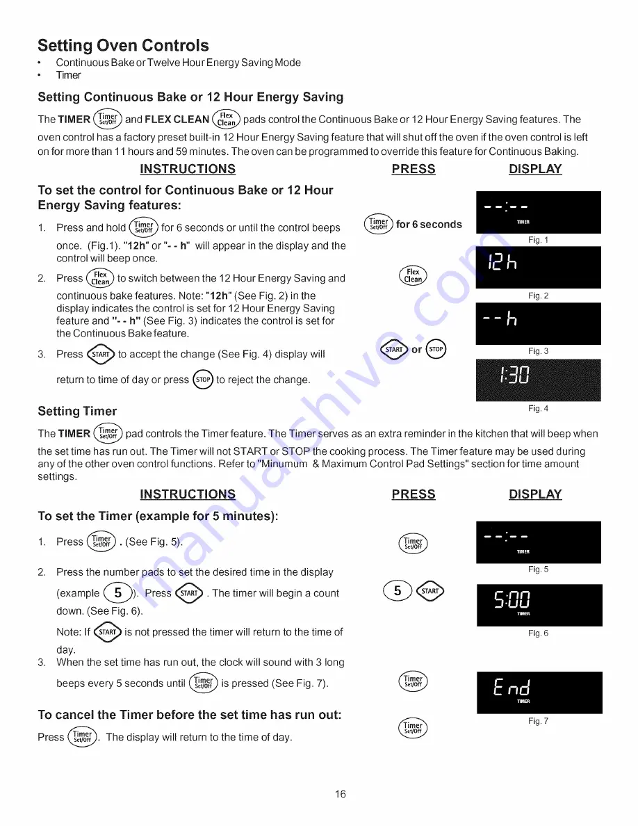 Kenmore 790.7755 Use & Care Manual Download Page 16