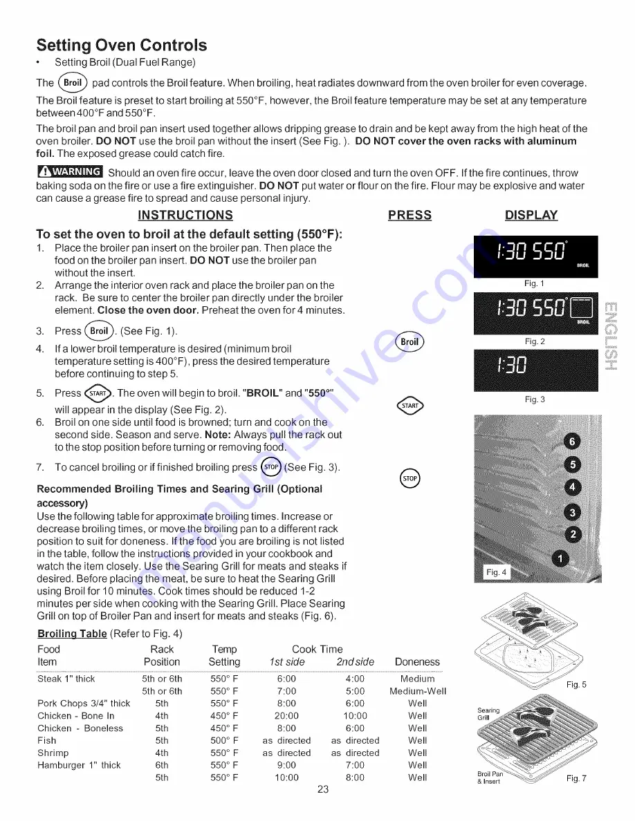 Kenmore 790.7755 Скачать руководство пользователя страница 23