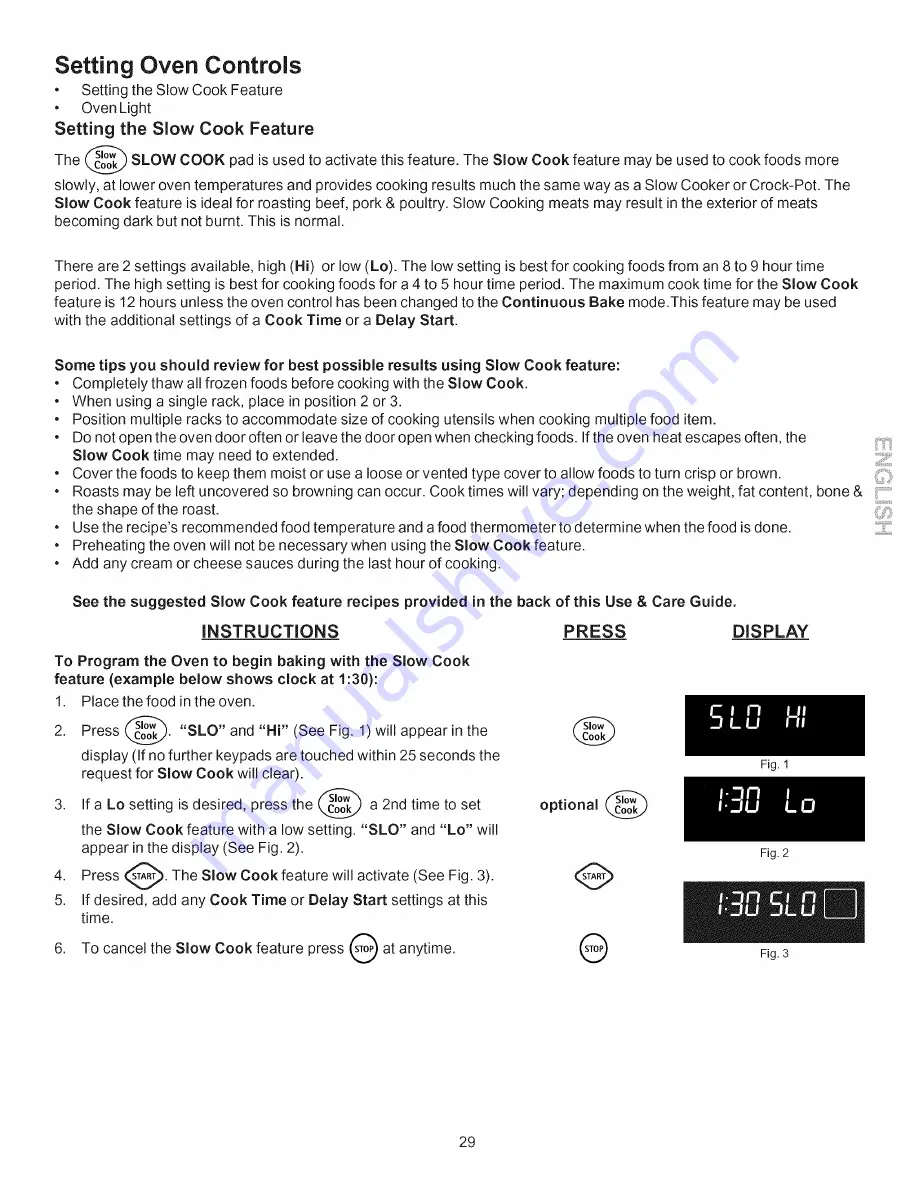 Kenmore 790.7755 Use & Care Manual Download Page 29