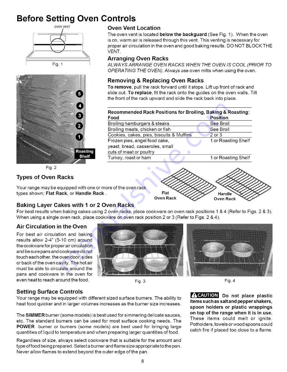 Kenmore 790.7880 Series Use & Care Manual Download Page 8