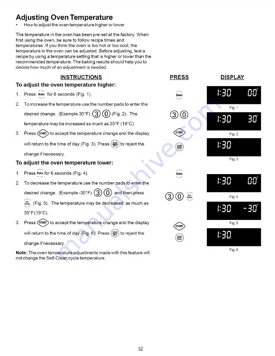 Kenmore 790.7887 Series Use & Care Manual Download Page 32