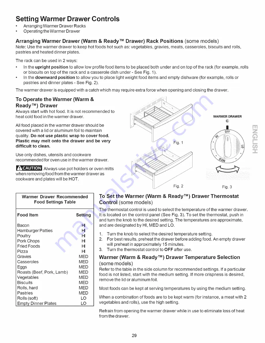 Kenmore 790.7888 Series Скачать руководство пользователя страница 29