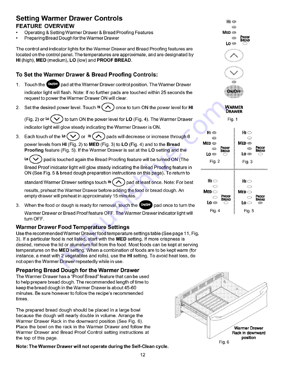 Kenmore 790.7921 Series Use & Care Manual Download Page 12