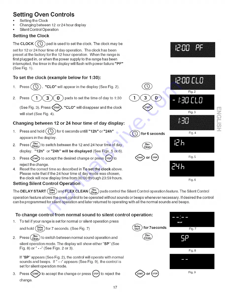 Kenmore 790.7942 Use & Care Manual Download Page 17