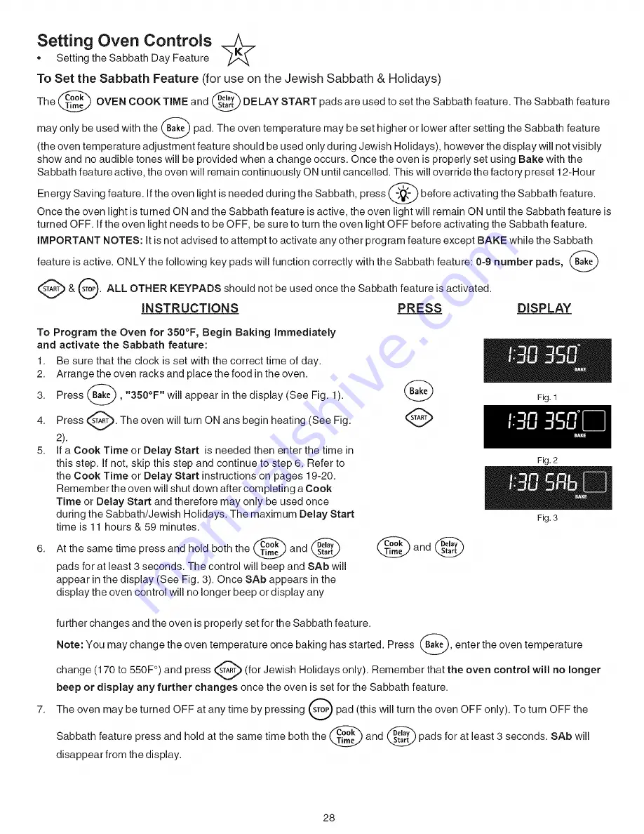 Kenmore 790.7946 Use & Care Manual Download Page 28