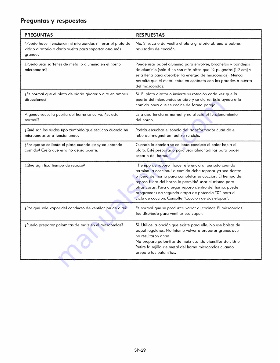 Kenmore 790.8032 Use & Care Manual Download Page 60