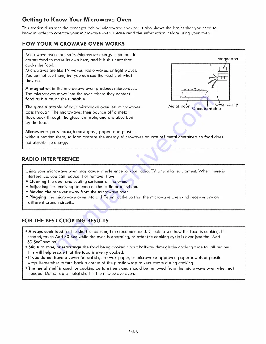 Kenmore 790.8035 Use & Care Manual Download Page 6