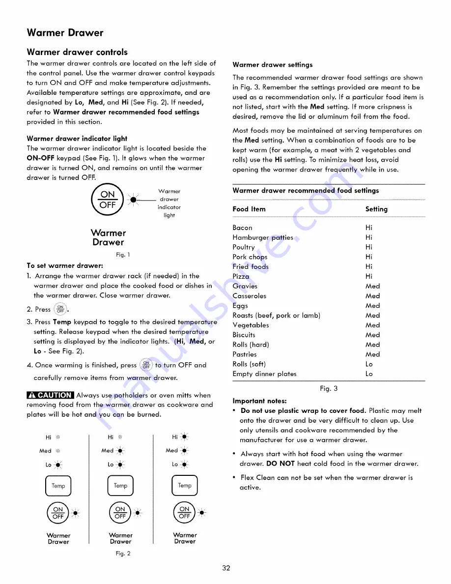 Kenmore 790.9218 Use & Care Manual Download Page 120