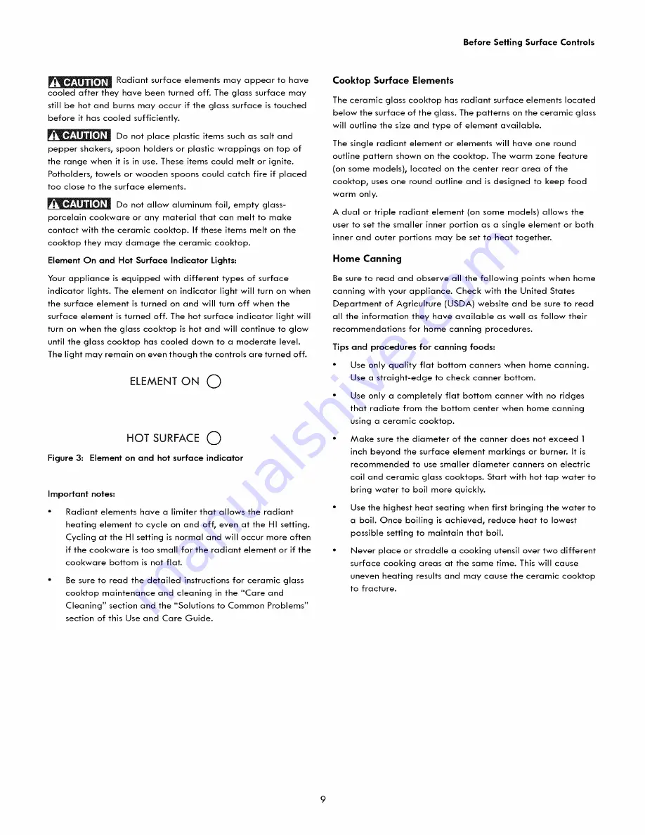 Kenmore 790.9740 Use & Care Manual Download Page 9