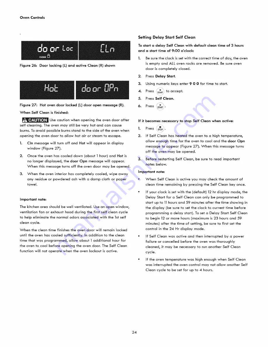 Kenmore 79032613310 Use & Care Manual Download Page 24